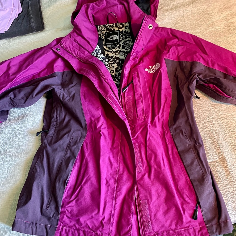 North Face Hyvent Rain Coat